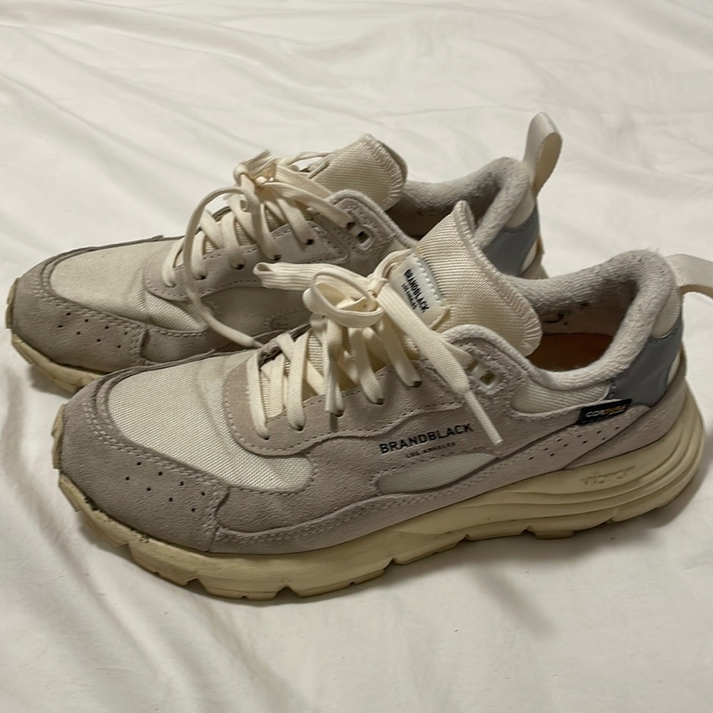 Brand Black off-white sneakers